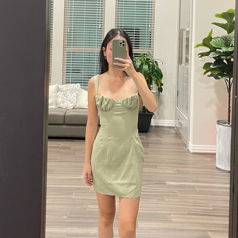 princess polly teal dress (NEW W TAG)